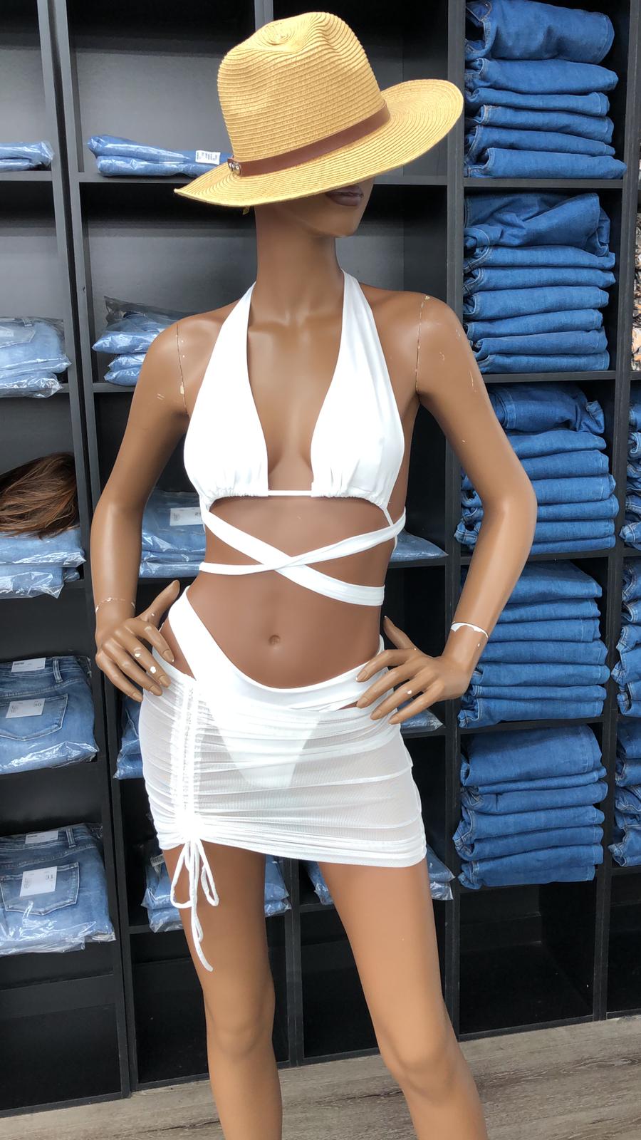 What a Beach Bikini & Coverup