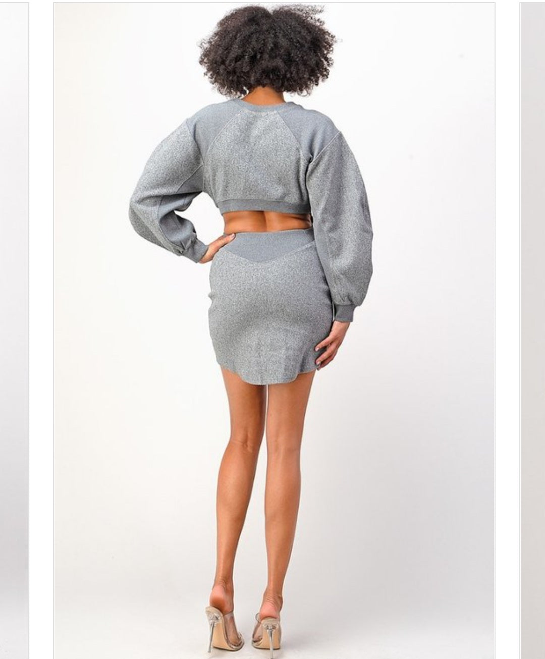 Always Ready Sweater Dress | Thick | Dark Heather Grey