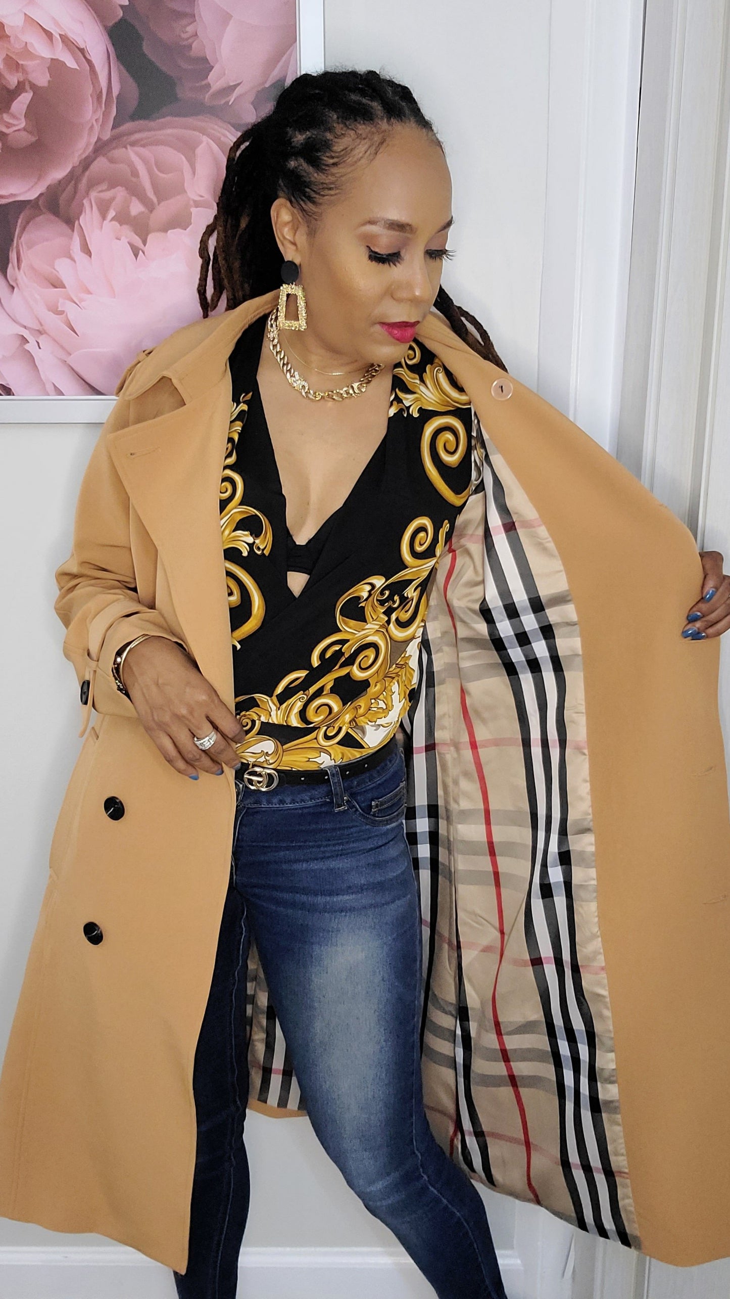 Trench Town Coat | Beige