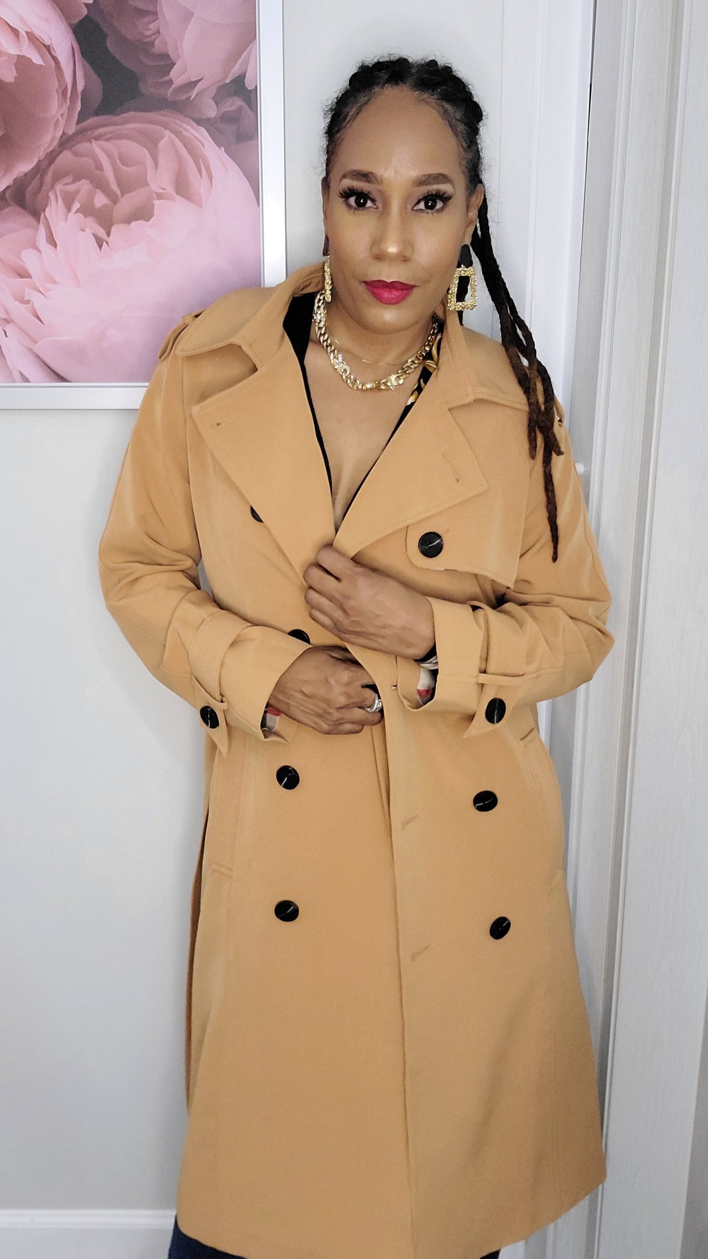 Trench Town Coat | Beige