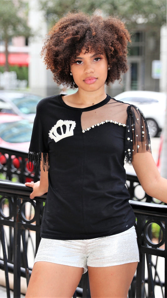 Crown of Pearls Tee